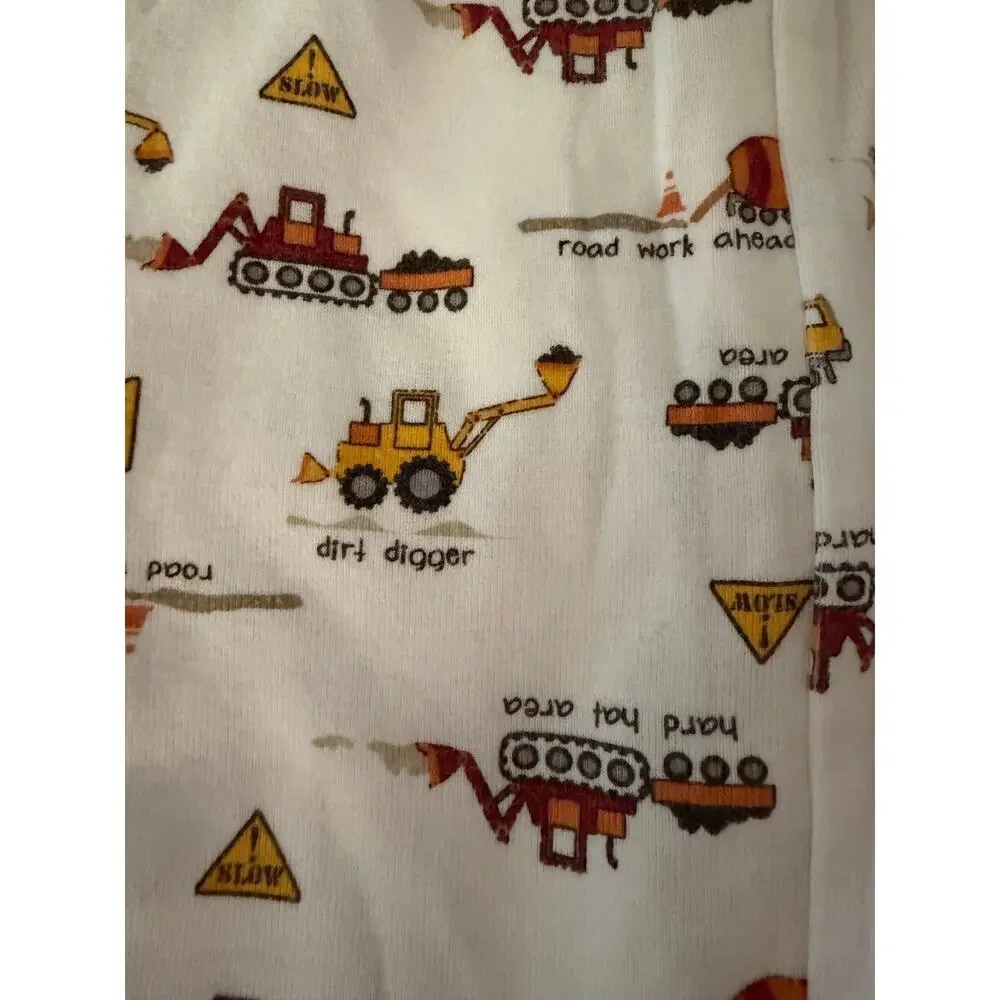 2006 Gymboree Construction Pajamas – 12-18 Months – EUC
